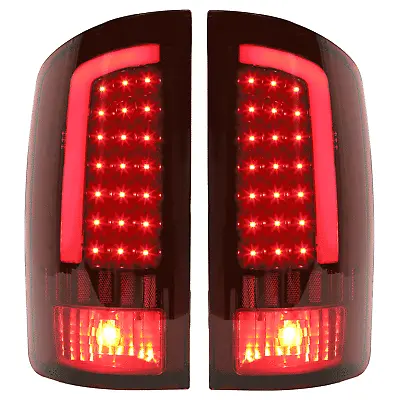 Fits 2002-2006 Dodge Ram 1500 2500 3500 LED Bar Tail Lights Brake Reverse Lamp • $89