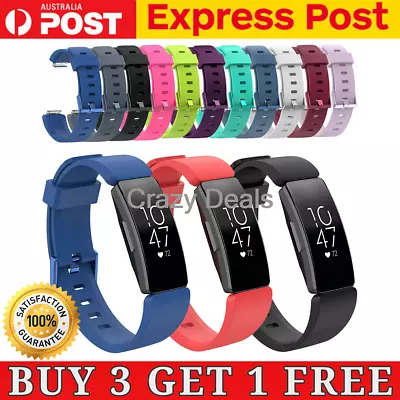 For Fitbit Inspire/inspire HR Replacement Silicone Watch Sports Band Wristband • $6.42