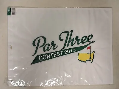 2013 Masters Tournament Par-3 Pin Flag Ted Potter Augusta National Golf Club Pga • $150