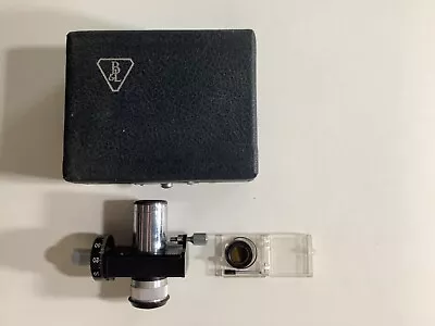 ** Vintage - BAUSCH & LOMB - USA - FILAR Microscope Eyepiece W ORIGINAL OLD BOX • $29.99