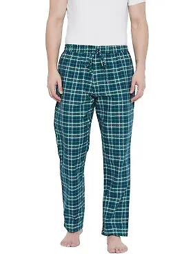 Mens Lounge Pants Soft Lightweight Check Plaid Sleep Pajama Pants With 2 Pocket  • $12.99