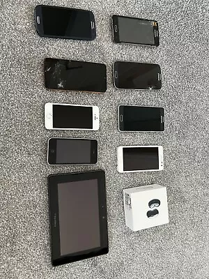 Job Lot Faulty Mobile Phone / Tablet Joblot - Spares Or Repairs • £18.29