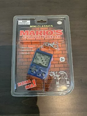 Nintendo Mini Classics Mario’s Cement Factory Game & Watch NEW & SEALED ( Rare ) • $49