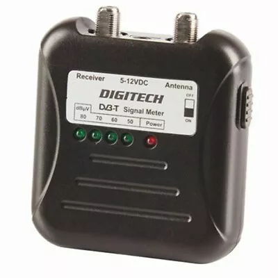 Digitech Digital Tv Signal Strength Meter Ariel Antenna Lcd Caravan Jayco Parts • $48.95