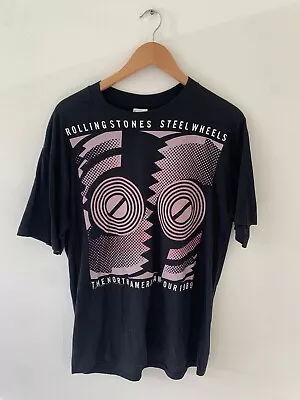 1989 Rolling Stones Steel Wheels The North American  Tour T-shirt • $125