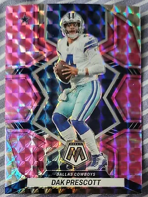 DAK PRESCOTT 2022 Panini Mosaic Mosaic Camo Pink #52 Dallas Cowboys MINT  • $0.99