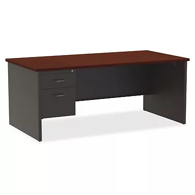 Lorell Mahogany Laminate/ccl Modular Desk Series - 72  X 36  Top - 2 X Box • $1181.92