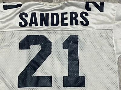 $9.99 • Buy Deion Sanders Cowboys Jersey Champion Vintage 1990s 44 Prime Time NFL Football