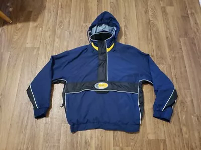 VTG Men's Starter Michigan Wolverines Pullover Jacket Coat Hooded Size Medium • $39.95