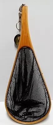 Vtg ACP Wood Frame Classic Landing Trout Fishing Net W/Extender 206/2 D1131 • $75