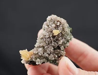 Barite Crystals With Calcite And Mottramite From Ojuela Mine Mexico - 47mm X • $110