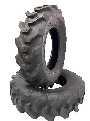 TWO NEW 7x14 7-14 R1 TUBELESS Lug  Tractor Tires Heavy Duty 7/14 7.00-14 R4 Bar • $199.95