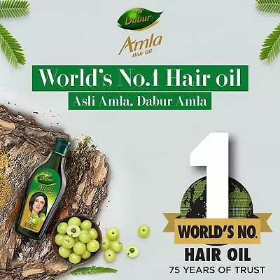 Dabur Amla Hair Oil Rapid Hair Growth Nourishing Prevent Hair Loss Oil 30 ML • $6.26