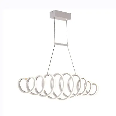 LED Ceiling Light Acrylic S Shape Chandelier Lamp Pendant Light Fixture Light • $57.60