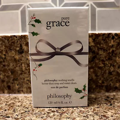 Philosophy NISB (Sealed) Pure Grace 4 Fluid Oz Eau De Parfum Spray Fragrance • $50