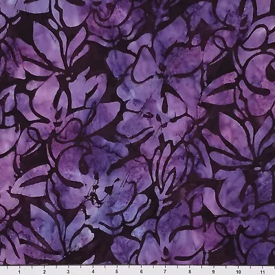 3 Yards Robert Kaufman Artisan Batik Textile Magnolia Solid Grape Fabric Cotton • $39.99