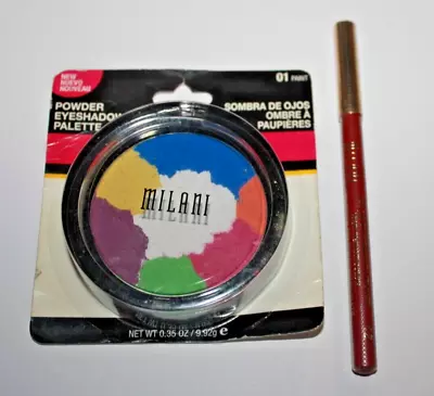 Milani Power Eyeshadows Palette #01 Paint + Lip Liner #12 Bordeaux Sealed • $19.99