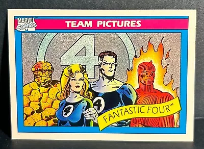 1990 Marvel Comics Trading Cards By Impel #137 Fantastic Four • $1.25