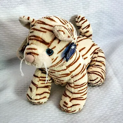 Applause Stuffed Plush Tammy Tabby Cat Tiger Stripe Electronic Motion Meow NEW • $34.99