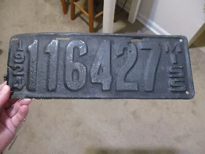 1924 Mississippi License Plate • $9.99