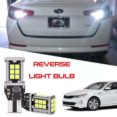 2 Xenon White 921 24-SMD LED Backup Reverse Light Bulbs For Kia Optima 2003-2020 • $9.99