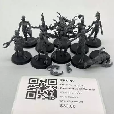 Warhammer 40000 Daemonettes Of Slaanesh FFN-16 • $33