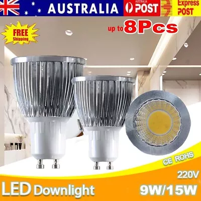 GU10 15W Downlight Bulb COB LED Spotlight Globe Lamp Light Warm Cool White New • $19.98