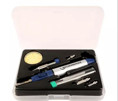 £25.99 • Buy Rothenberger Butane Gas Micro Soldering Torch Kit Manual Ignition