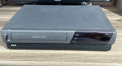 RCA 4 HEAD VCR (VGC) VR507 Video Cassette Recorder VHS - Actually Tested • $39.98