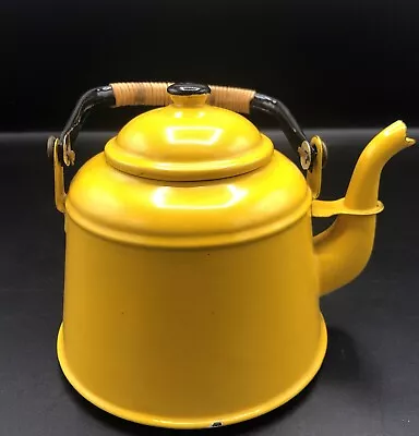 Vintage Enamel Tea Pot  • $10