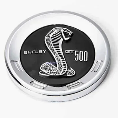 Chrome 5.9'' 3d SNAKE Rear Trunk Round Emblem Sticker For Mustang SHELBY Tail • $26.86