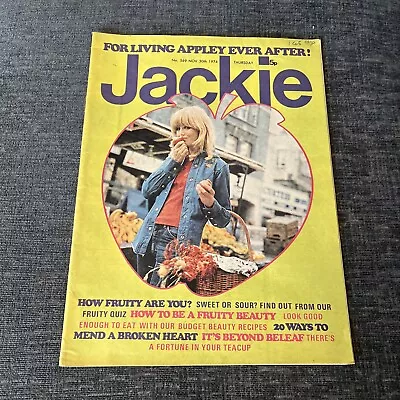 Jackie Magazine - 30 November 1974 Paul McCartney Mud Elton John Osmonds • £11.99