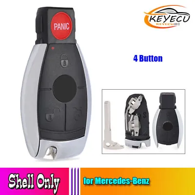 Smart Remote Key Shell Case Fob 3+1 Button For Mercedes-Benz E C R CL GL SL CLK  • $17.90