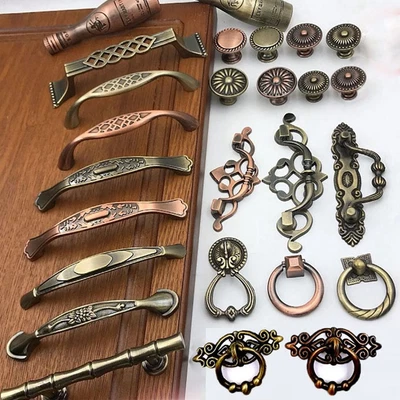 $2.90 • Buy Pulls Antique Furniture Handles Door Knobs Cabinet Cupboard Handle Pull Handles