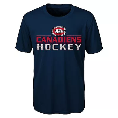 Montreal Canadiens Youth Boys Navy Shirt • $16.45