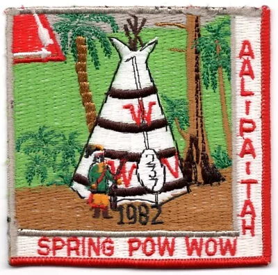 AAL-PA-TAH LODGE 237;1982 Spring Pow Wow BSA Florida OA Tanah Keeta Gulf Stream • $19.98