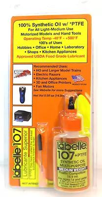 Labelle 107 1/2 Fl. Oz. Plastic Compatible Oil Medium • $8.19