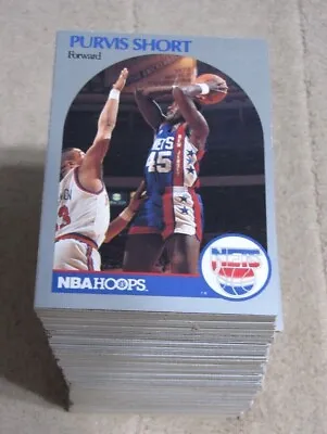 1990-91  NBA Hoops (Cards 201-400) (Pick Choose Complete) Free Shipping • $1.29