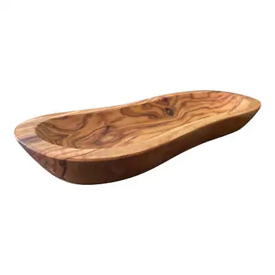 Mediterranean Olive Wood Multi-Purpose Bowl • $23.23