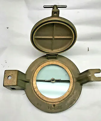 6  Diameter Bronze  Vu-Gauge - Inspection Window (Porthole) Item # 673 • $180