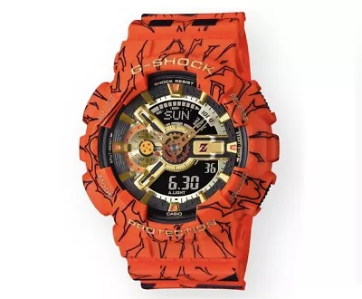 Casio G-Shock X Dragon Ball Z Limited Edition Watch GA-110JDB-1A4 Ships ASAP! • $350