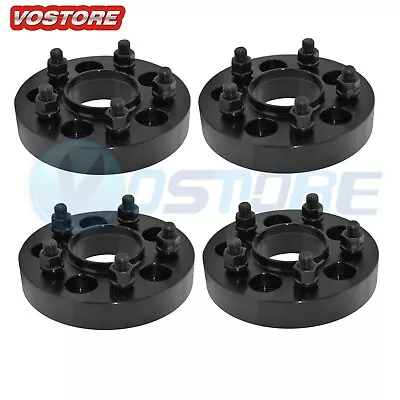 4X 1.25  Black Wheel Spacers 5x5 For Jeep Wrangler JK Rubicon Hub Centric 5 Lug • $76.50