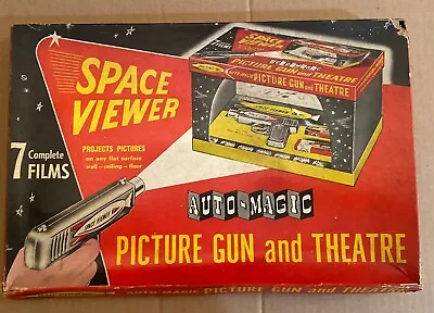 Space Viewer Picture Gun And Theatre  COMPLETE IN BOX STEPHENS PRODUCTS 1950's • $199.99