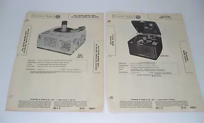 1951 RCA Victor Record Player Photofact Folders Models 45-EY-3 45EY1 45EY15 • $14.95