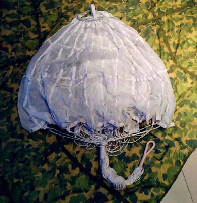 Aerospace Army Military Supply Cargo Drop Vintage Parachute Diameter 2.2m/7.15Ft • $78.94