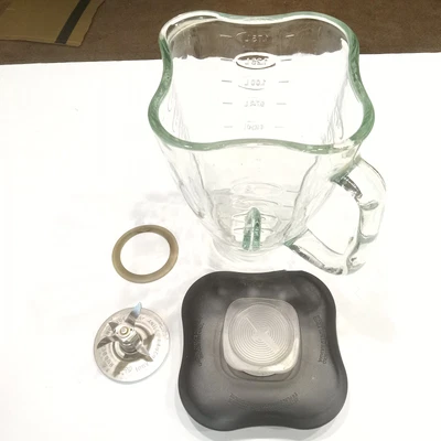$28.95 • Buy OEM Oster Blender 5 6 Cup 1.75L Clover Top Glass Jar Replacement ORIGINAL Lid