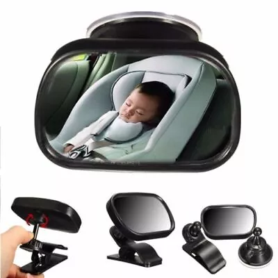 Car Back Seat Rear View Mirror For Infant Child Baby Toddler Safety Suction&Clip • £5.63