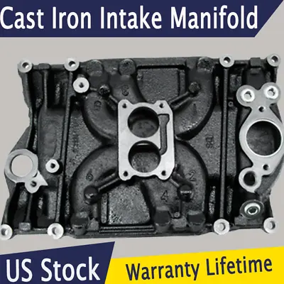 4.3l 2bbl Cast Iron Intake Manifold For Mercruiser 824324t02/volvo Penta 3855805 • $170.05