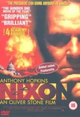 Nixon DVD (2002) Anthony Hopkins Stone (DIR) Cert 15 FREE Shipping Save £s • £3.20