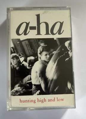 A-ha Hunting High And Low Cassette Tape 1985 Warner Bros 80's Vintage Take On Me • £6.99